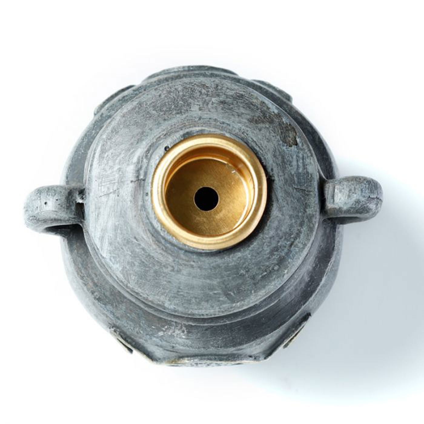 Cauldron with Triple Moon Backflow Incense Burner - D SCENT