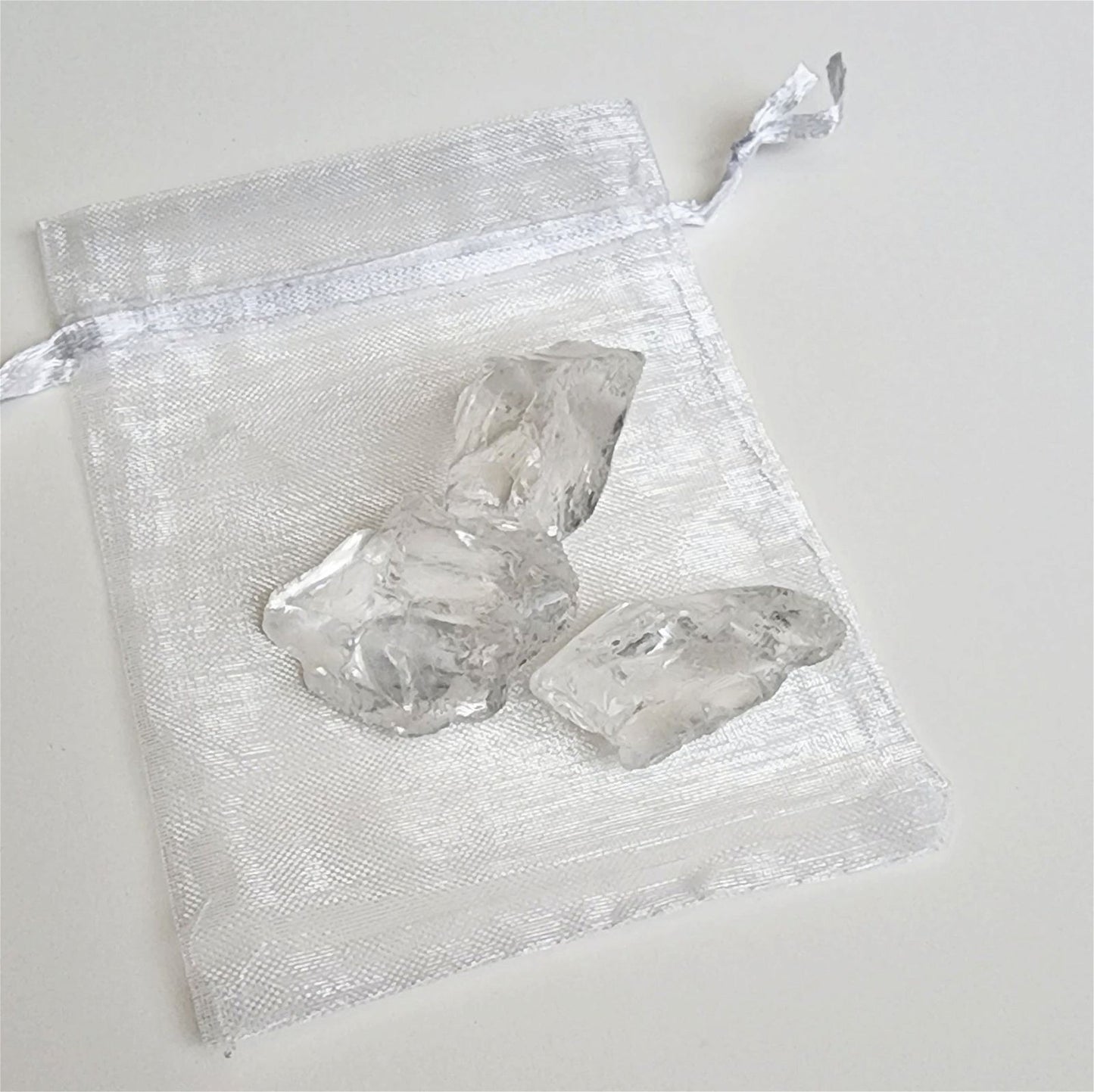 Clear Quartz Raw Crystals | Pack of 3 - D SCENT