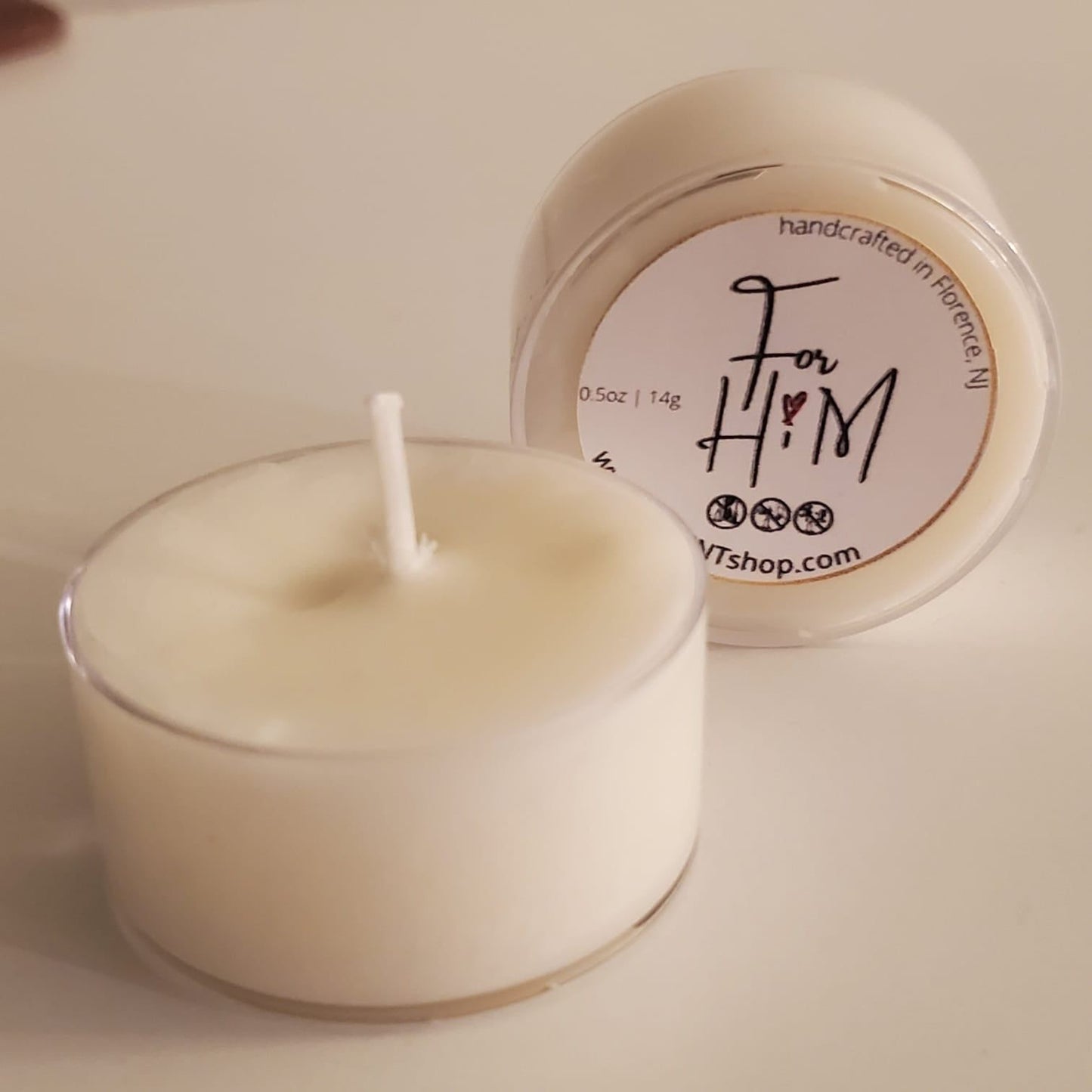 For HIM Soy Candle | Tealight - D SCENT