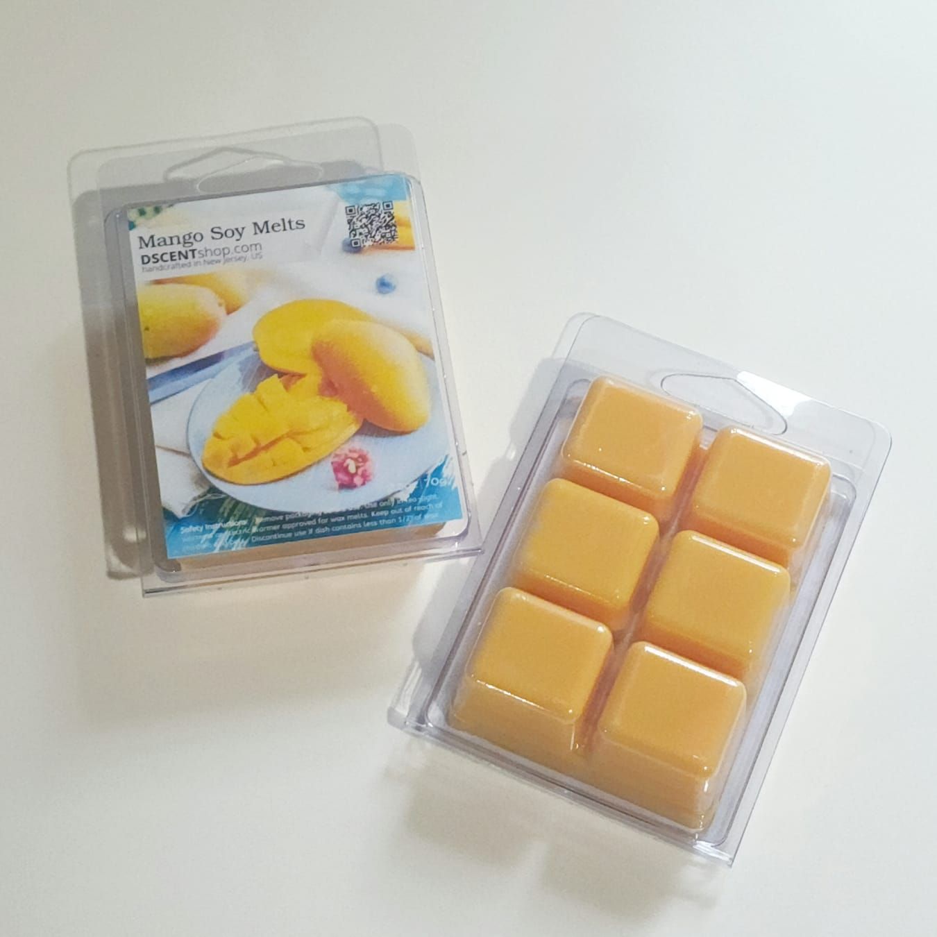 Mango Soy Wax Melts | Clamshell - D SCENT