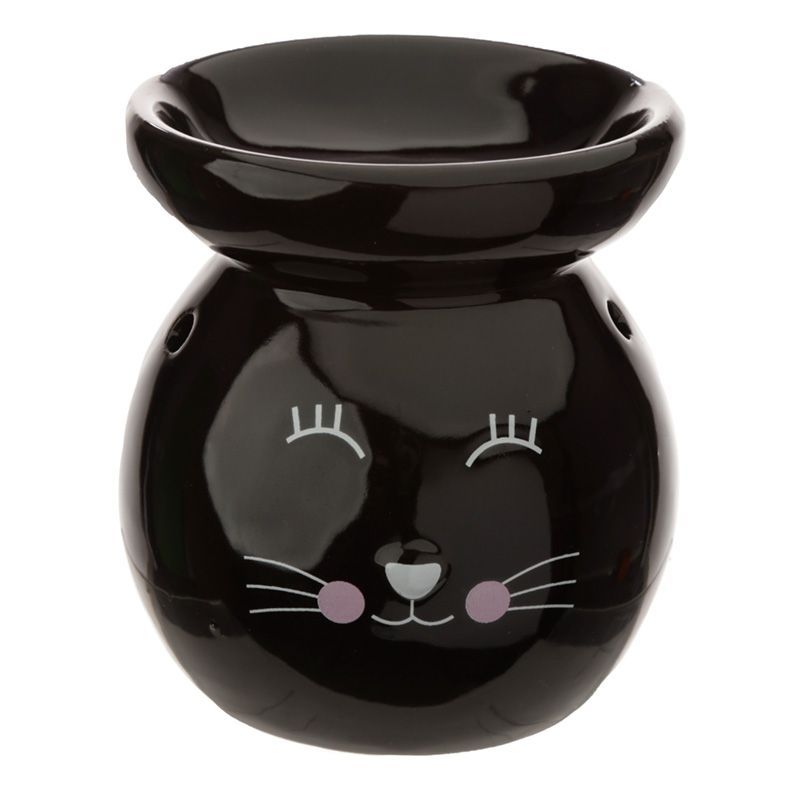 Cat Face Ceramic Wax Warmer / Oil Burner - D SCENT
