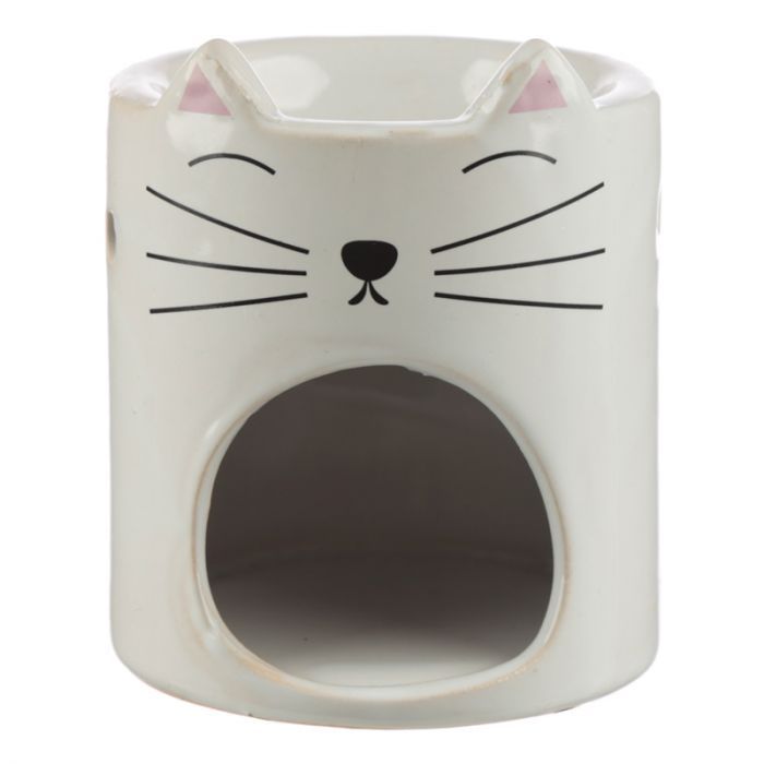 Fine Cat Ceramic Wax Warmer / Oil Burner - D SCENT