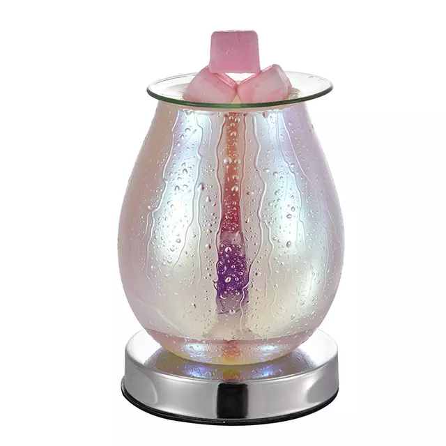 Pink Wet Spots Electric US Wax Warmer / Oil Burner - D SCENT