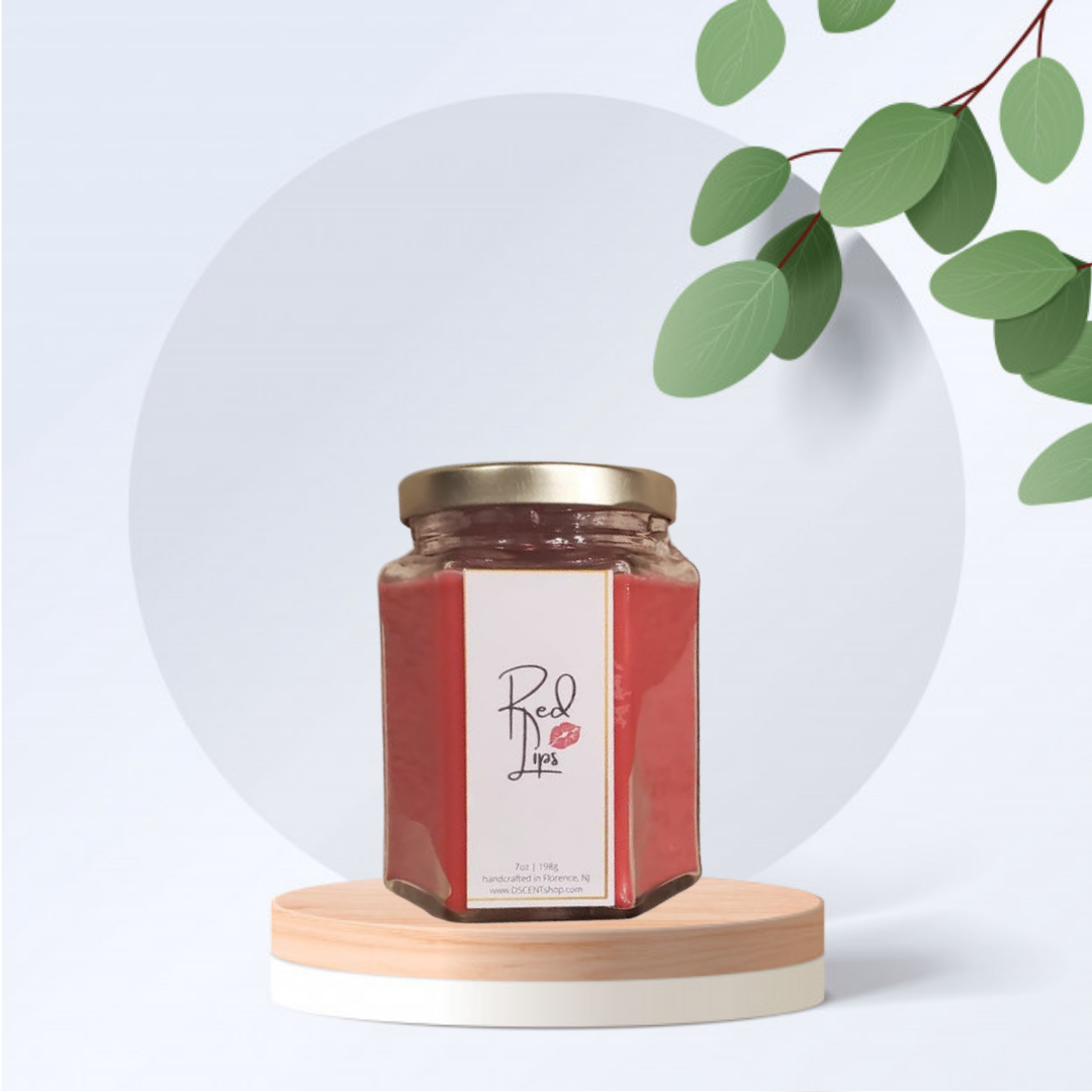 Red Lips Aromatherapy Soy Collection - D SCENT