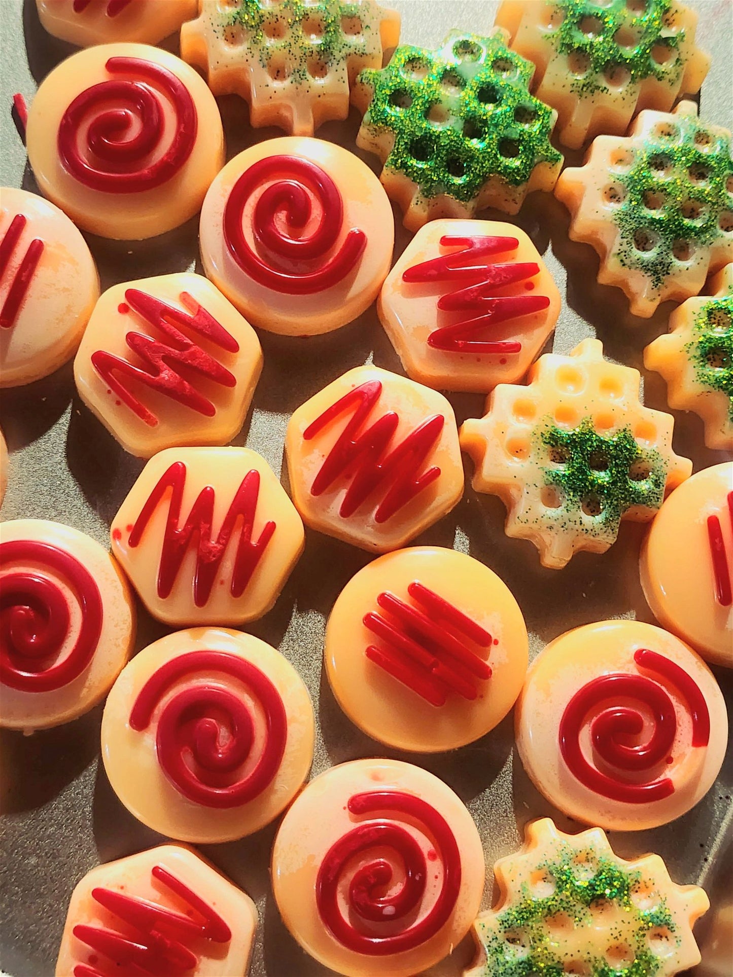 Santa's Treats | Box-18pcs "cookie" wax melts - D SCENT