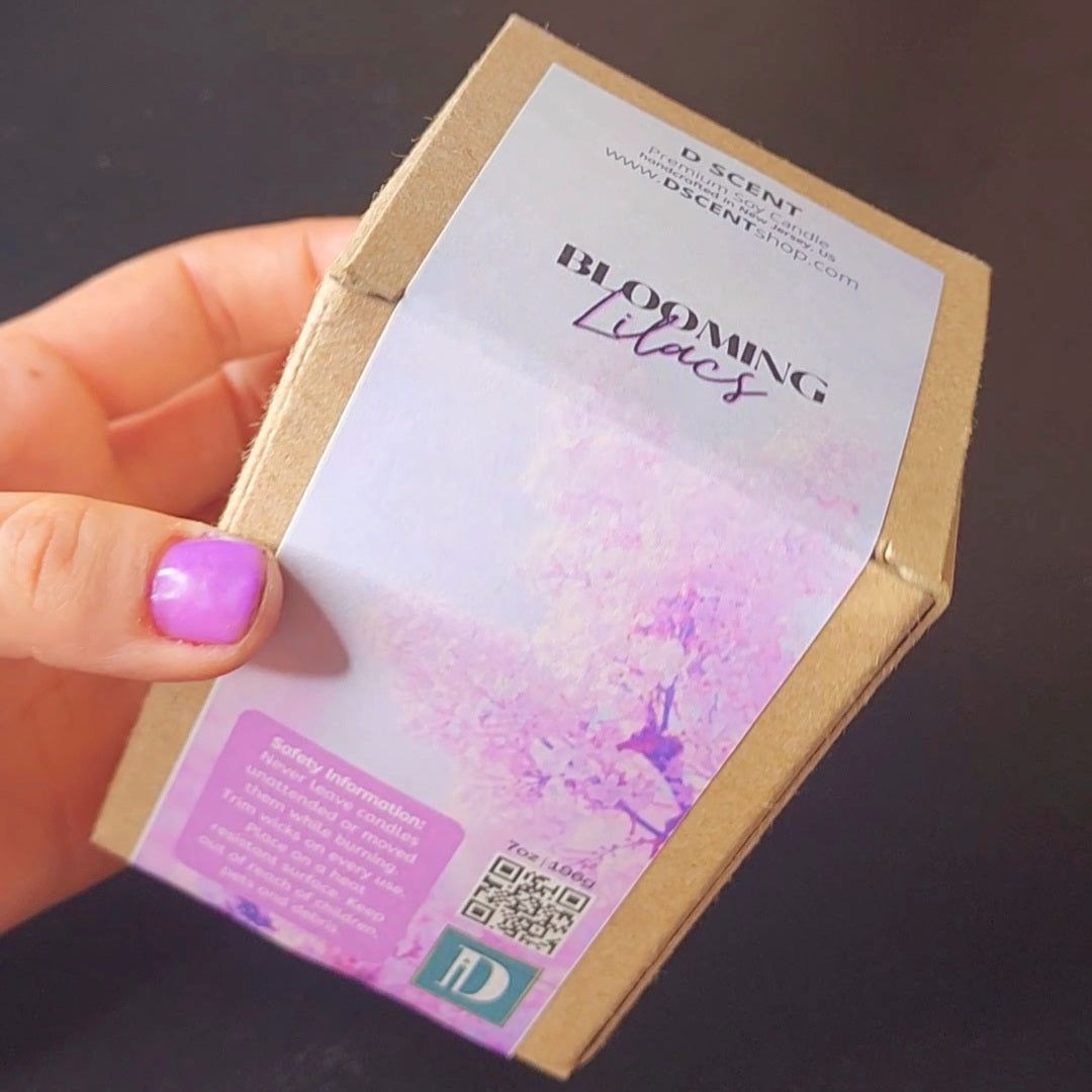 Small Hex Candles | Soy Wax - D SCENT