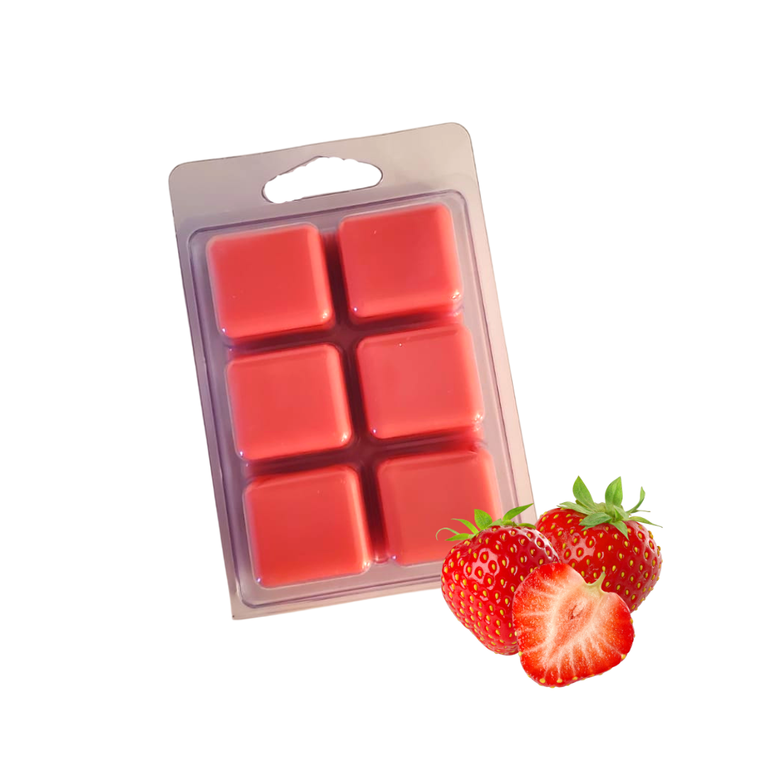 Strawberry Soy Wax Melts | Clamshell - D SCENT