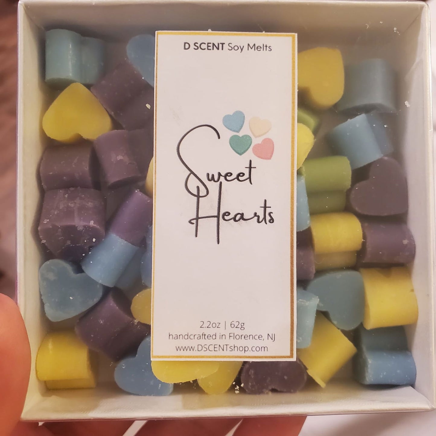 Sweet Hearts Soy Wax Melts | Box - D SCENT