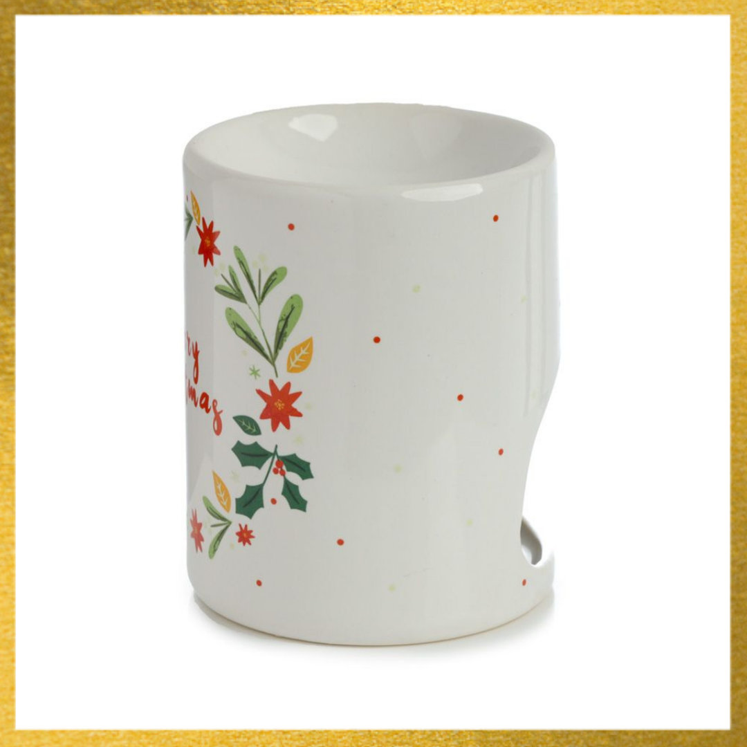 Merry Christmas Oil Burner / Tea Light Warmer - D SCENT
