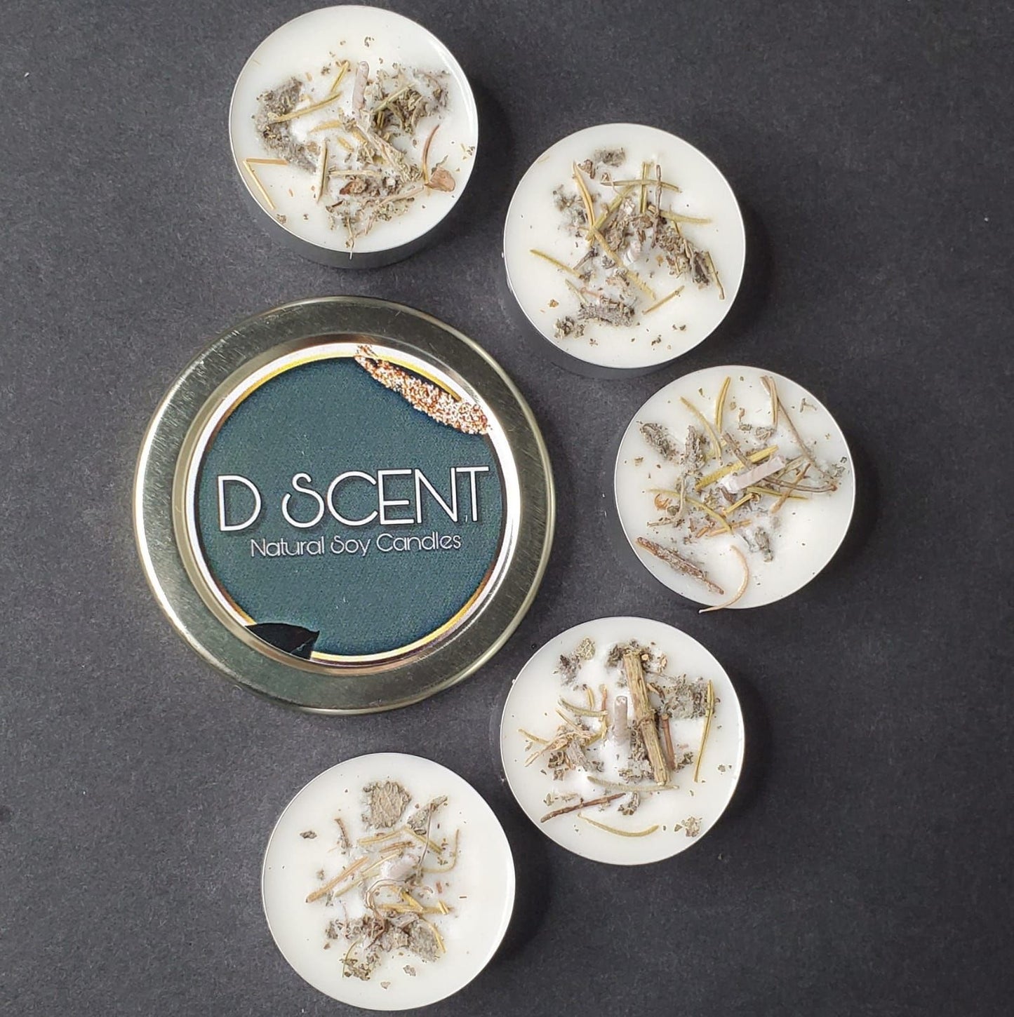 palo SANTO Soy Candle | Tealight - D SCENT