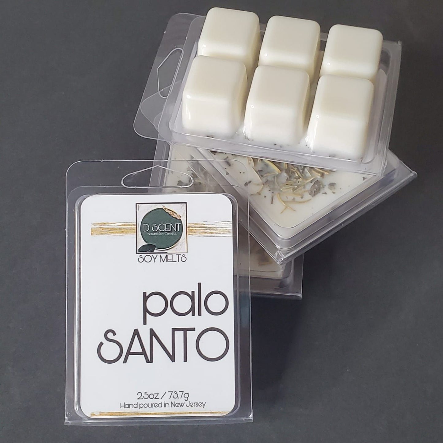 palo SANTO Soy Wax Melts | Clamshell - D SCENT