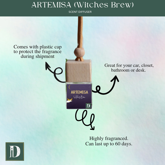 ARTEMISA (Witches Brew) SCENT Diffuser (Car/Air Freshener)