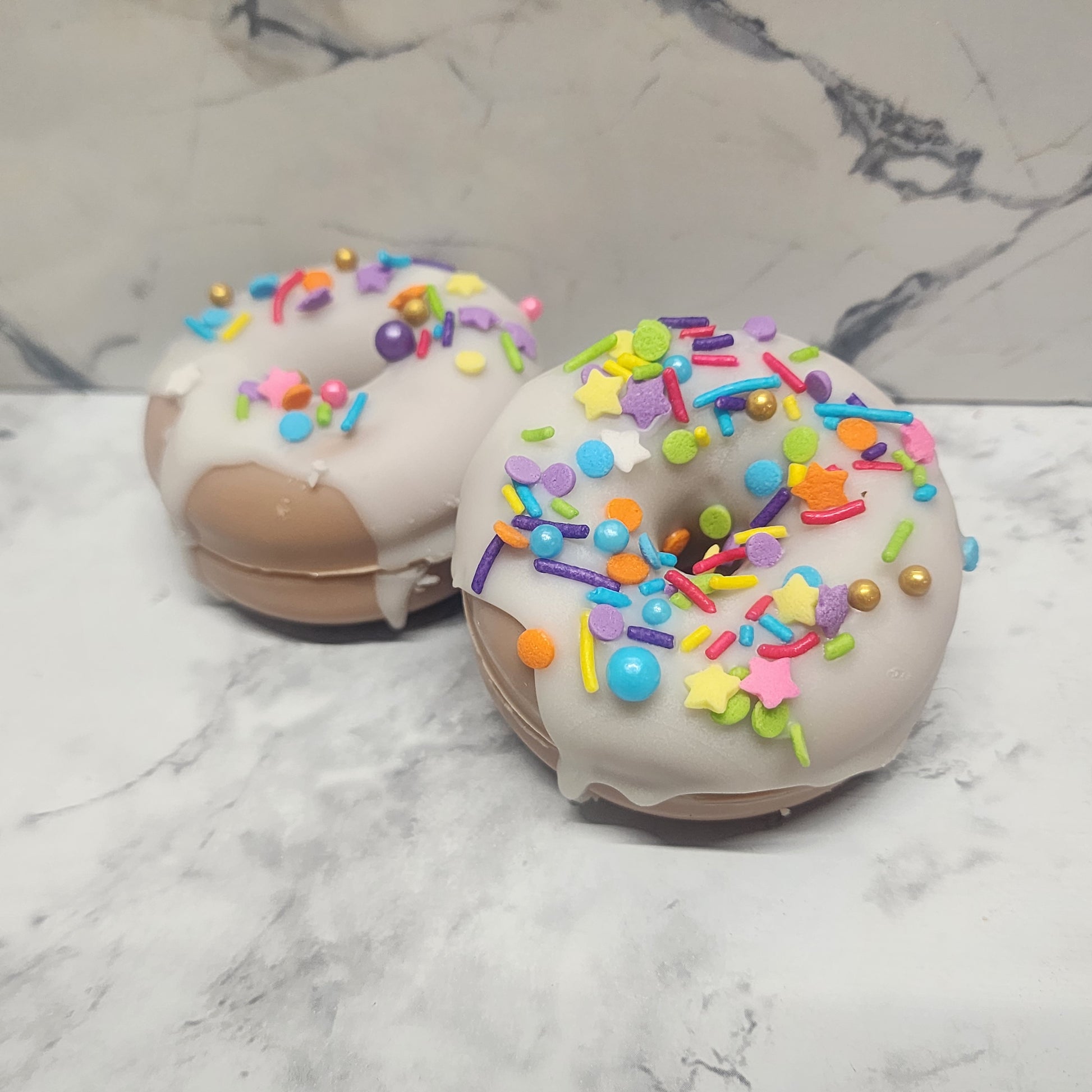Big Donut Wax Melt | Premium Soy Wax | Handcrafted Look Alike Desserts | Fragranced Snacks - D SCENT 