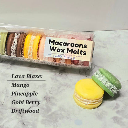 Macarons Melts, Handmade, Soy Wax, Aromatic Tarts, Home Frangrance, Food Inspired, Aromas