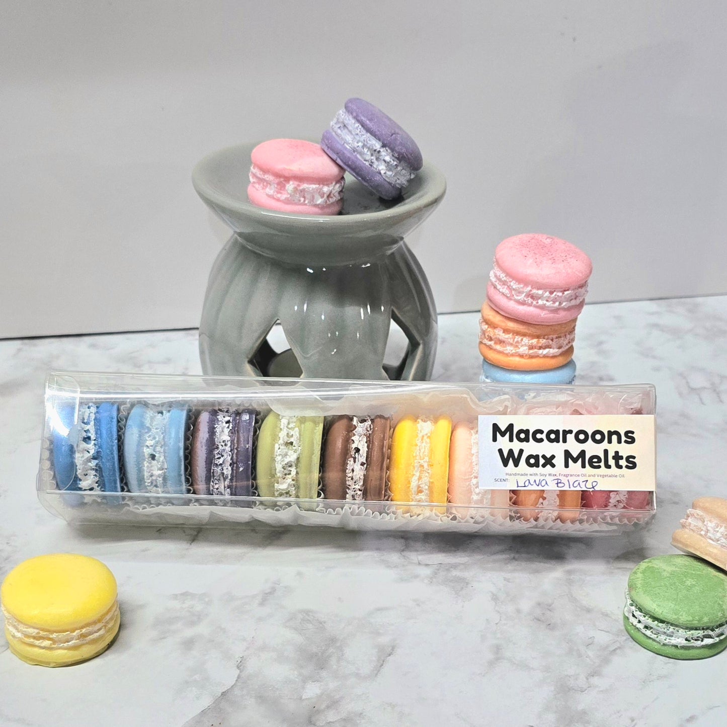 Macarons Melts, Handmade, Soy Wax, Aromatic Tarts, Home Frangrance, Food Inspired, Aromas