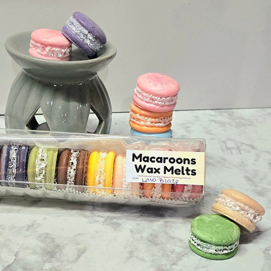 Macarons Melts, Handmade, Soy Wax, Aromatic Tarts, Home Frangrance, Food Inspired, Aromas