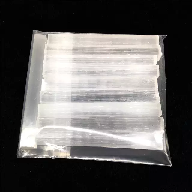 4" Selenite Stick | Pack of 10 - D SCENT 