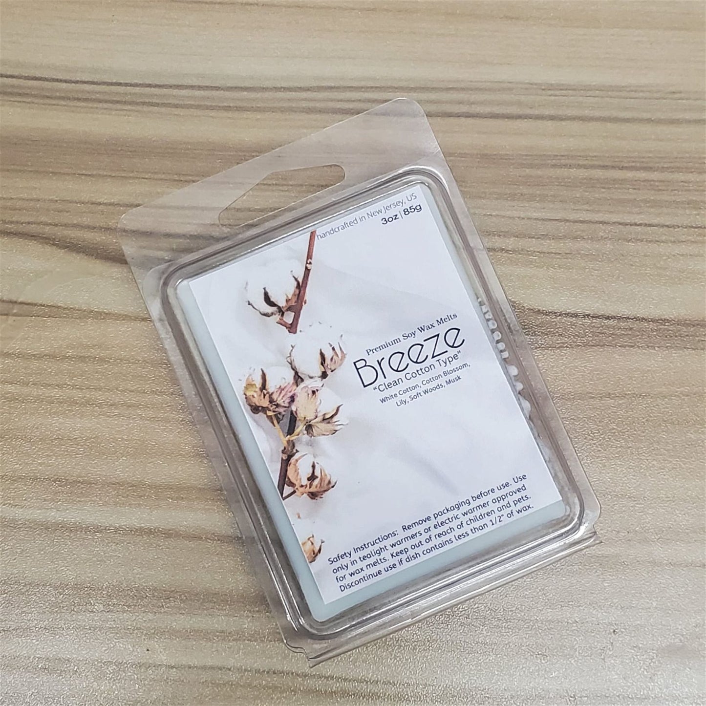 Breeze Soy Wax Melts | Clamshell - D SCENT 