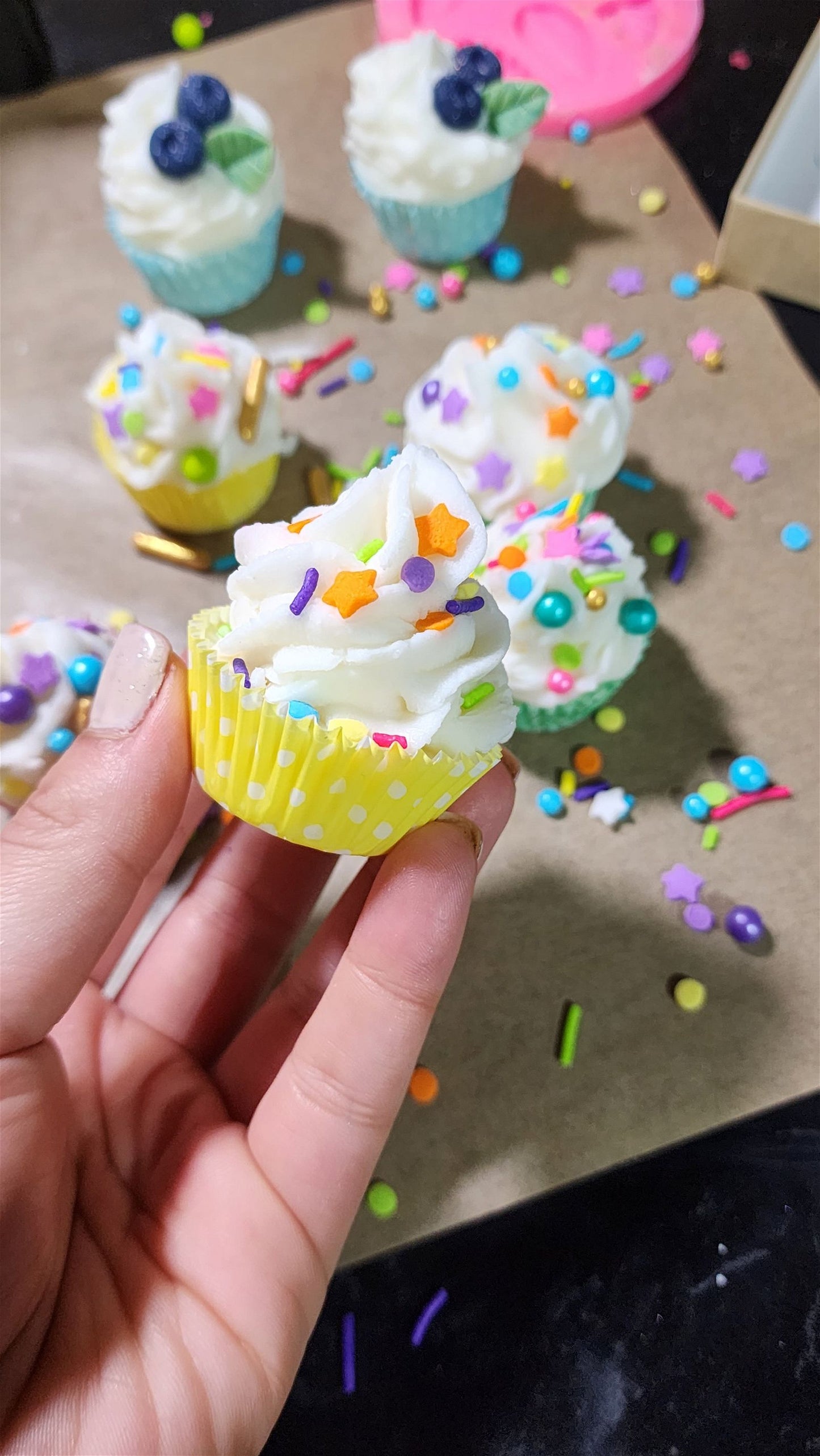Buttercream Cookies Mini Cupcake Wax Melts | 12pcs - D SCENT 
