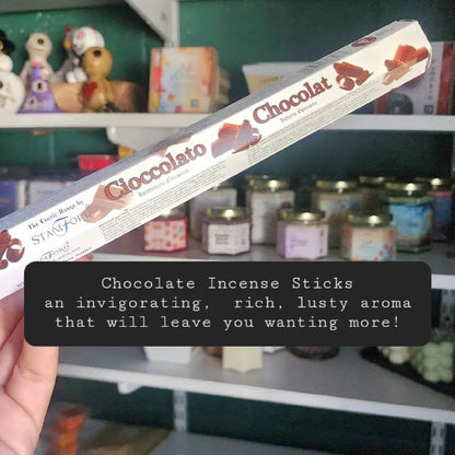Chocolate | Stamford Premium Incense Sticks - D SCENT 