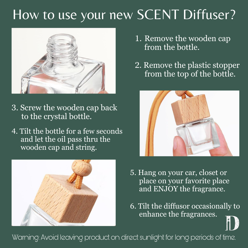 Coquito (Egg Nog) SCENT Diffuser (Air Freshener) | Variety - D SCENT 