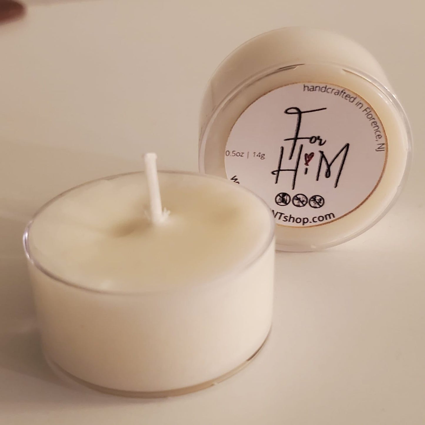 For HIM Soy Candle | Tealight - D SCENT 
