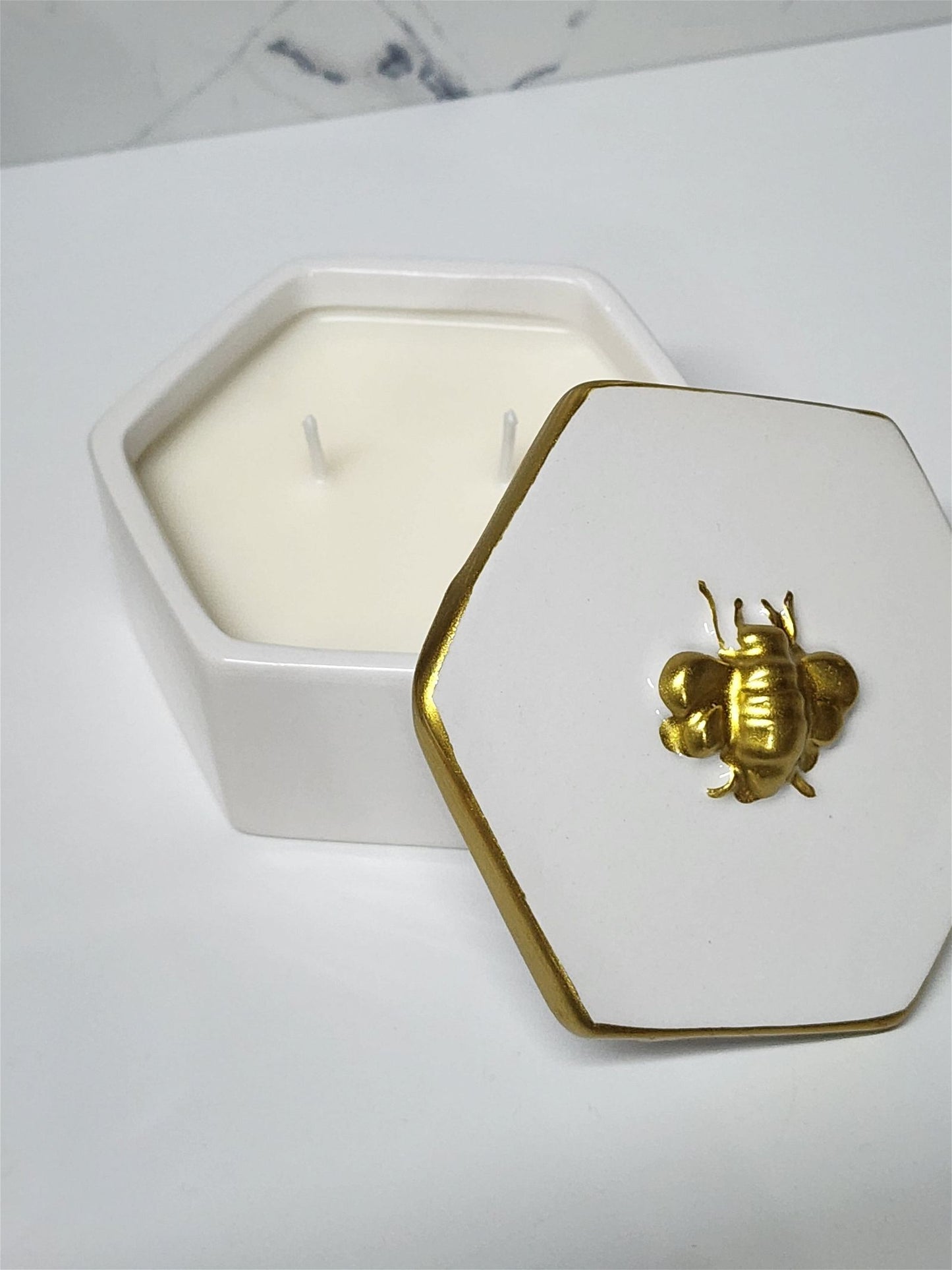 Honey and Ginger Soy Candle | Jewelry Box - D SCENT 