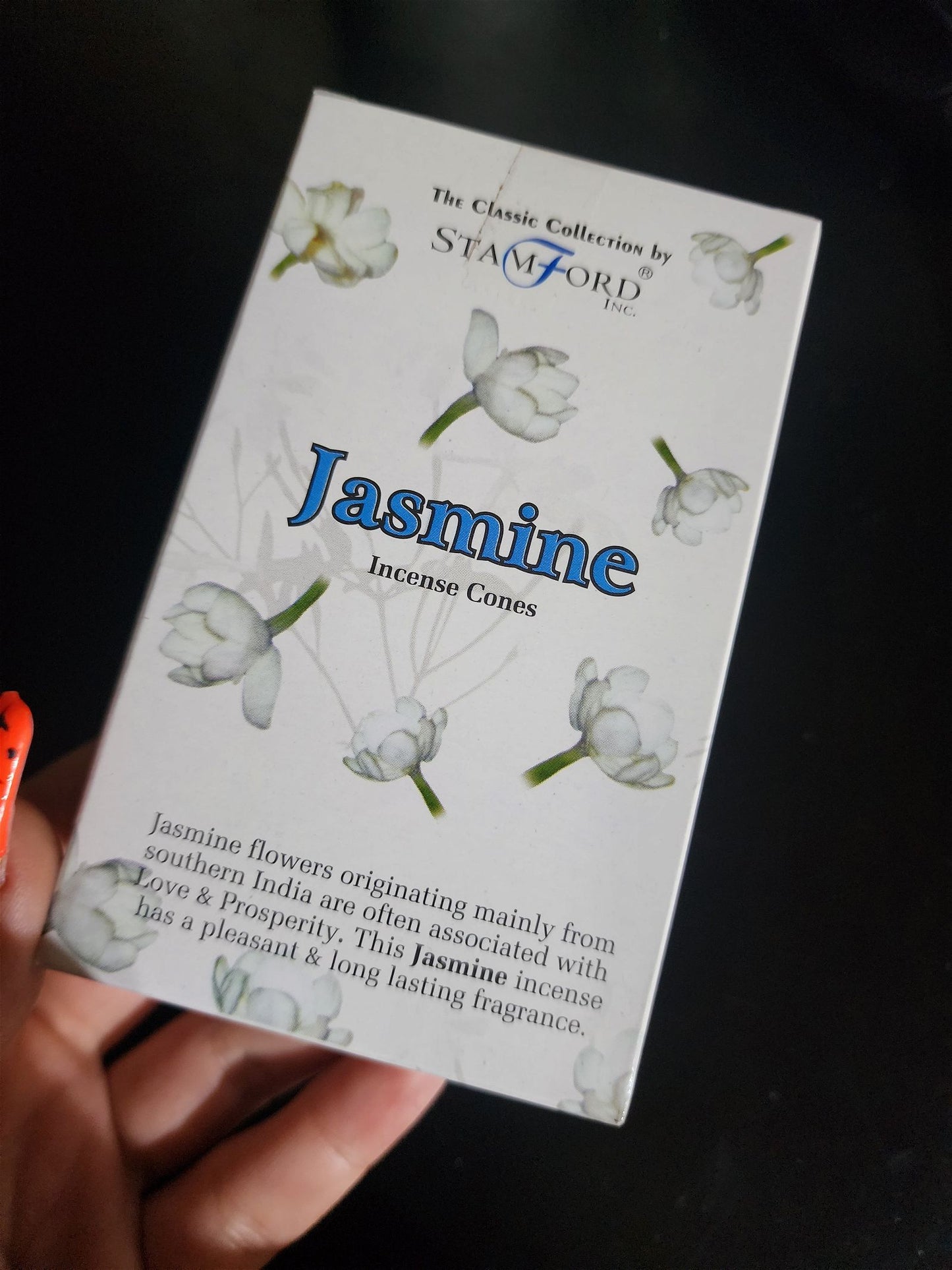 Jasmine | Incense Cones | Stamford - D SCENT 