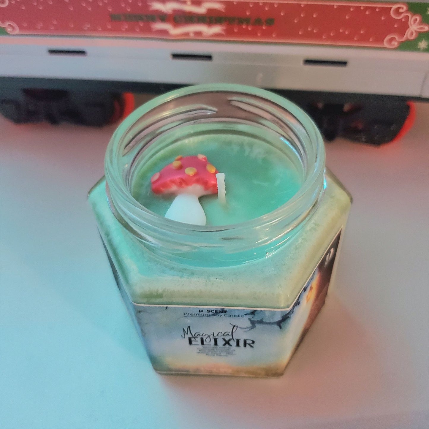 Magical ELIXIR Soy Wax Candle | Small Hex - D SCENT 