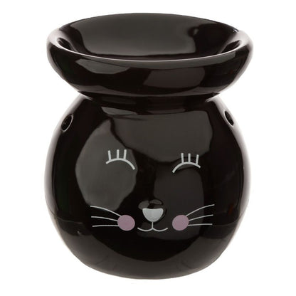 Cat Face Ceramic Wax Warmer / Oil Burner - D SCENT 