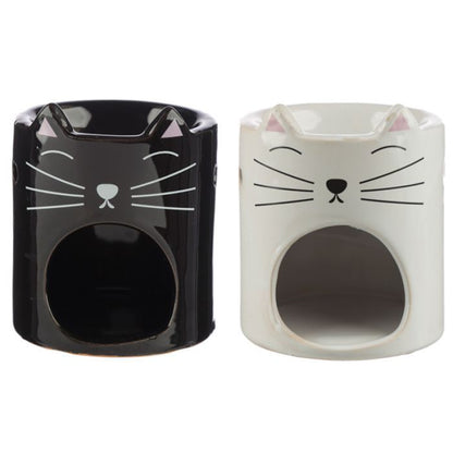 Fine Cat Ceramic  Wax Warmer / Oil Burner - D SCENT 