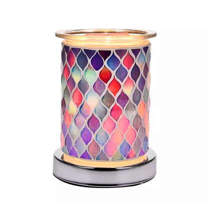 Mosaic Mermaid Touch Electric US Wax Warmer / Oil Burner - D SCENT 