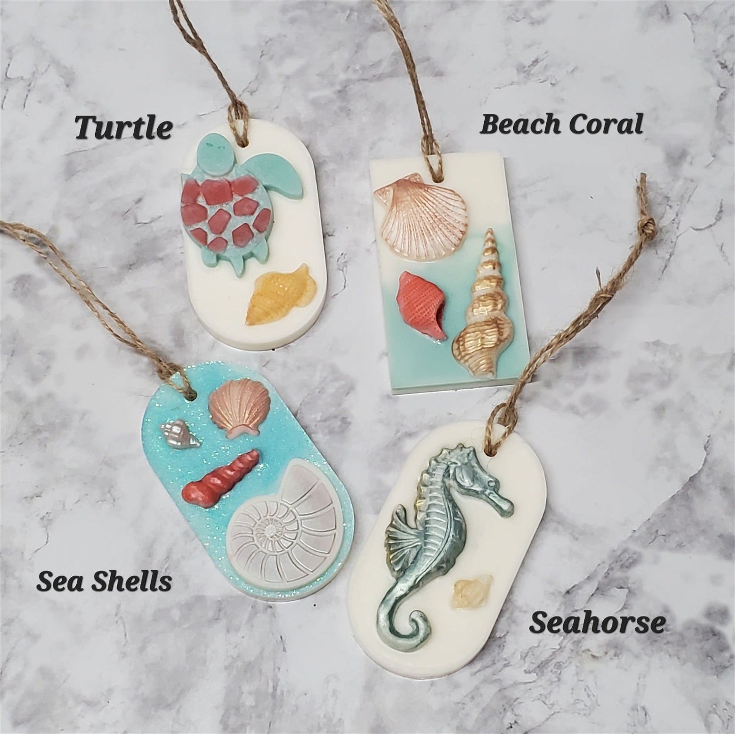 Sea Wax Sachets | SCENT Ornament | Soy Wax - D SCENT 