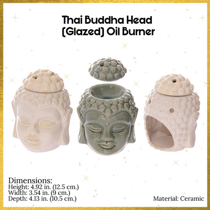 Thai Buddha Head (Glazed) Oil Burner - D SCENT 
