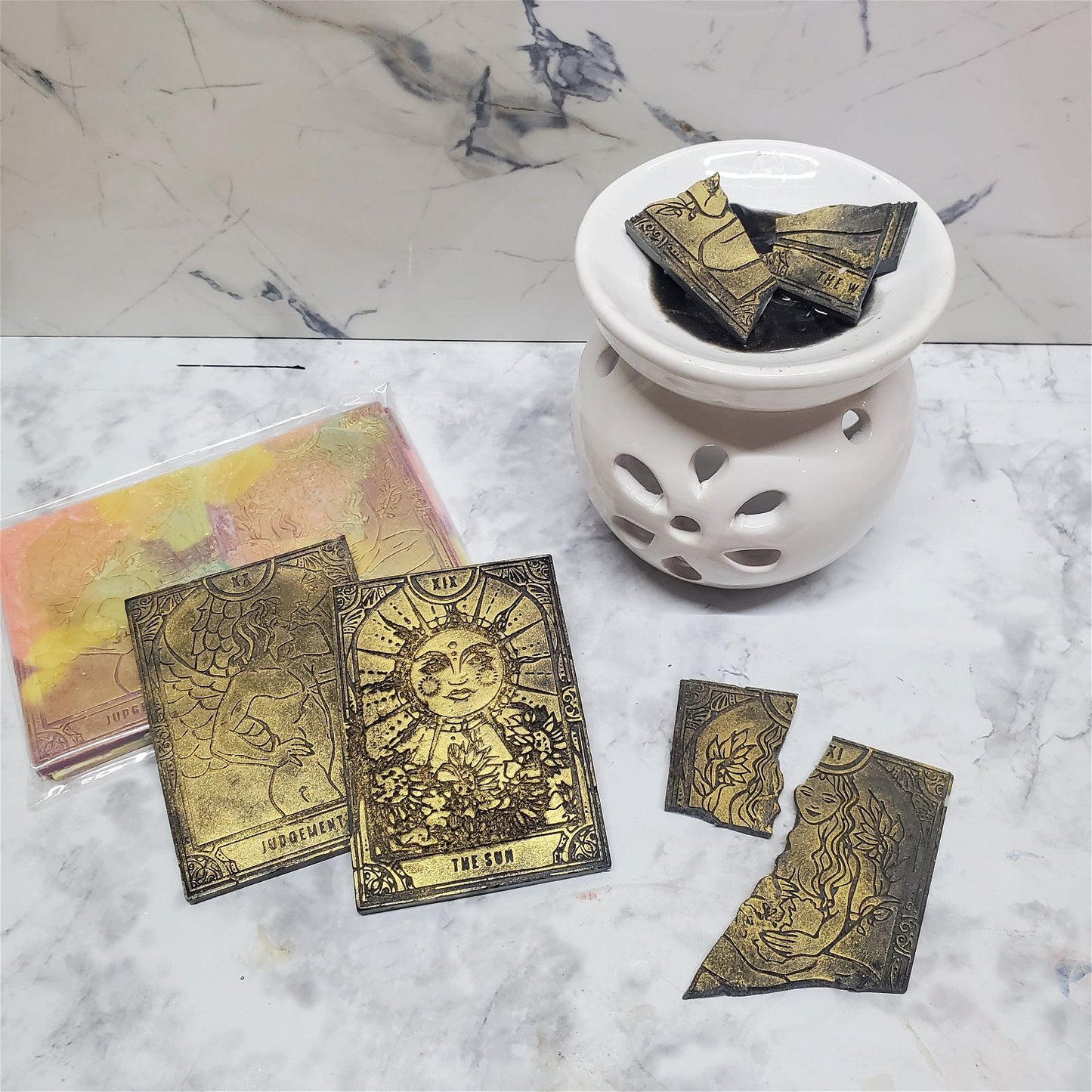 Wax Tarot Cards | SCENTed Soy Melts | Pack of 4 - D SCENT 