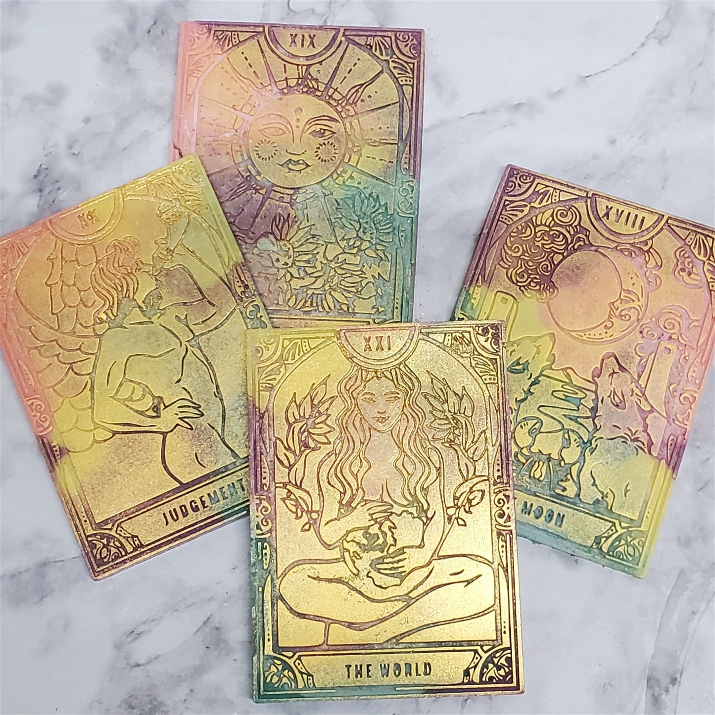 Wax Tarot Cards | SCENTed Soy Melts | Pack of 4 - D SCENT 