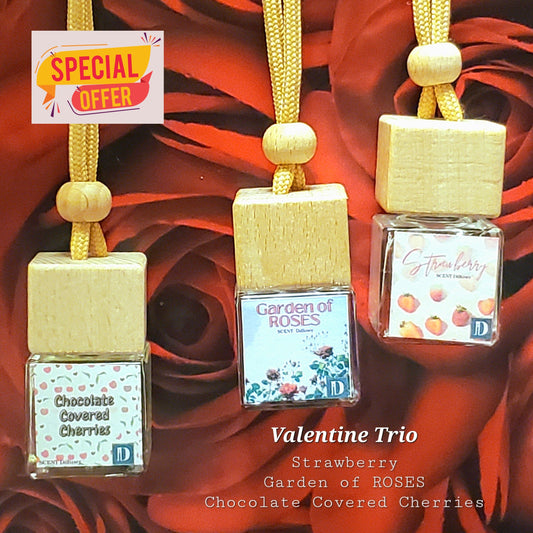 Valentine Trio SCENT Diffuser (Air Freshener) | Variety