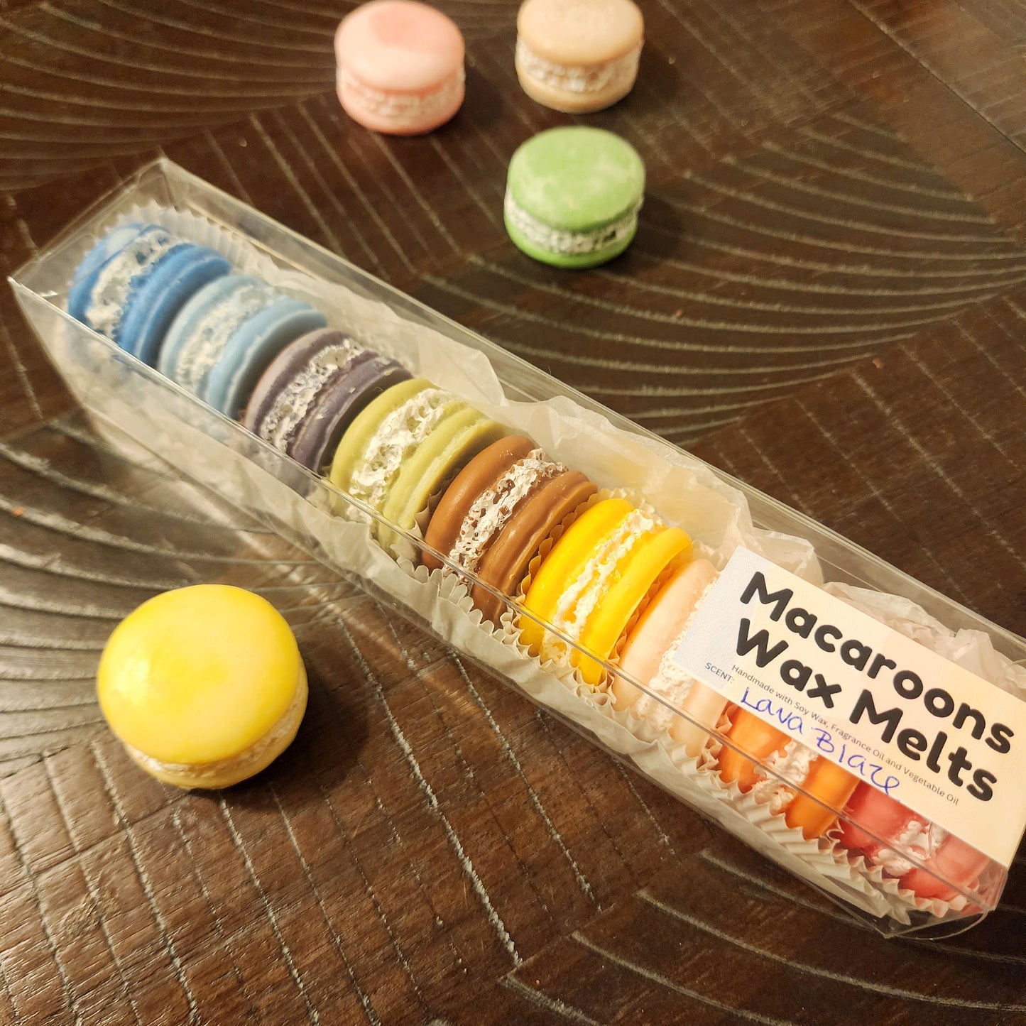 Macarons Melts, Handmade, Soy Wax, Aromatic Tarts, Home Frangrance, Food Inspired, Aromas