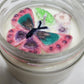 Butterfly Soy Candle | Wide Straight-Side Jar