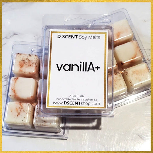vanillA+ Soy Wax Melts | Clamshell - D SCENT 