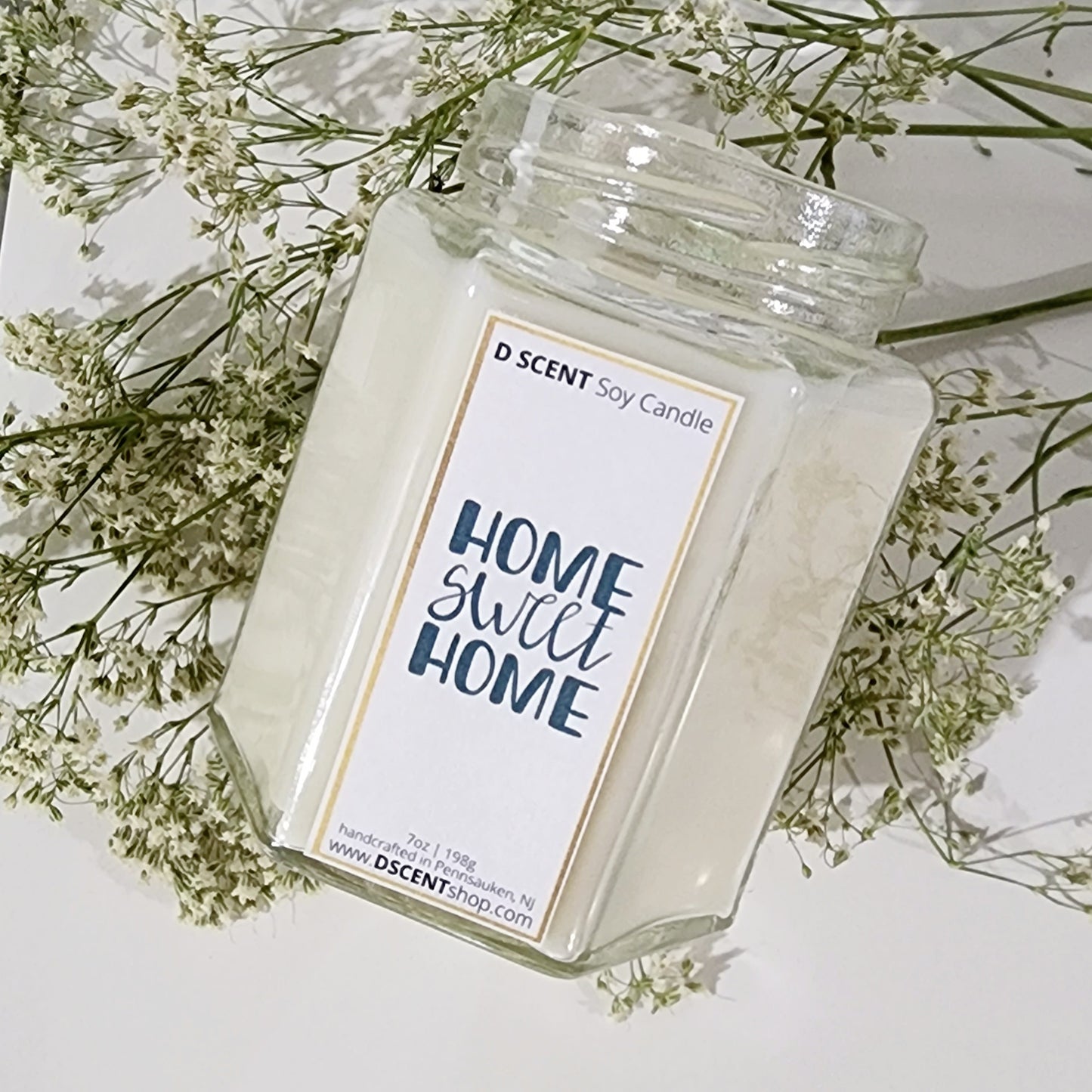 HOME sweet HOME Soy Candle | Large Hex Jar